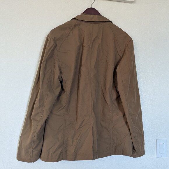 Ted Baker London Men's Chicago Layered Cotton Jacket in Tan 4/L - Picture 14 of 16